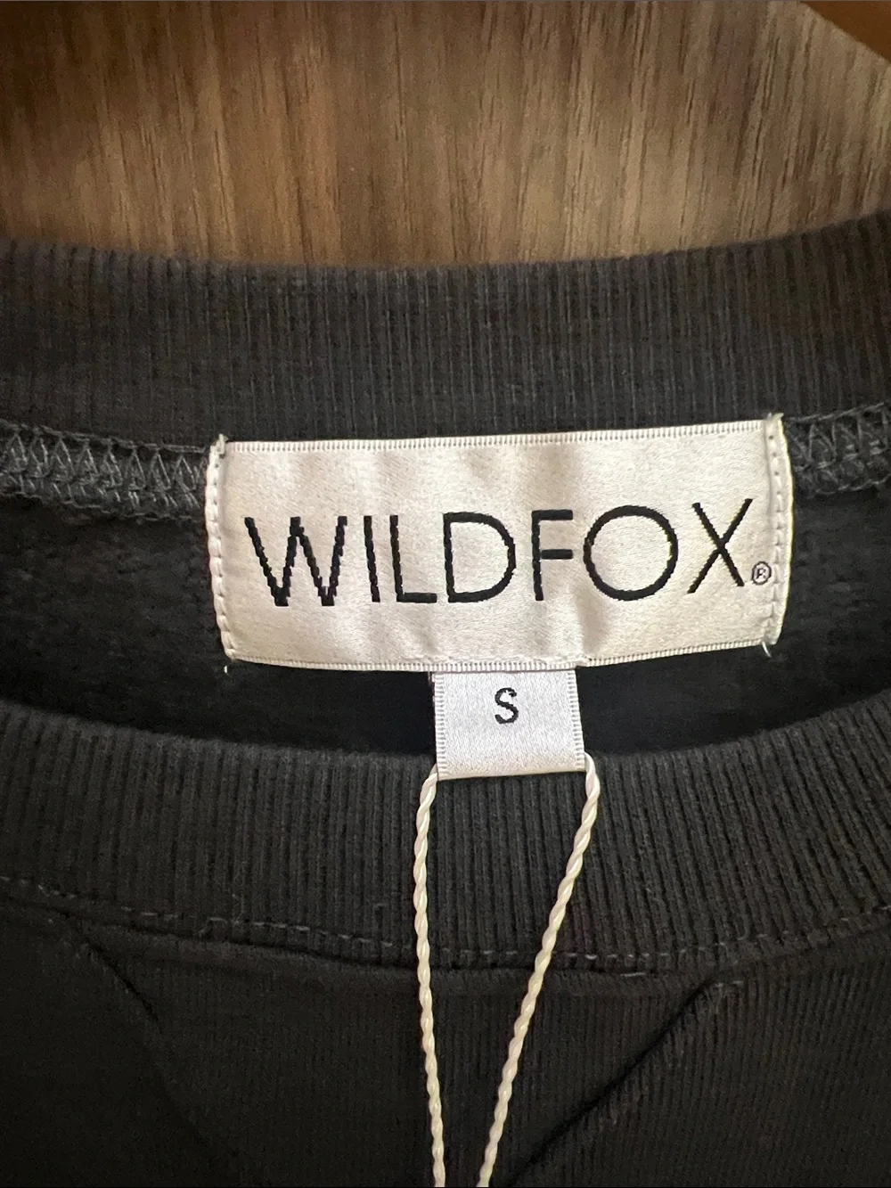 Wildfox Black 'Bike Mama 1995' Crewneck Sweatshirt